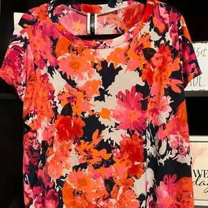 Floral Glitzy Girl Top 3XL